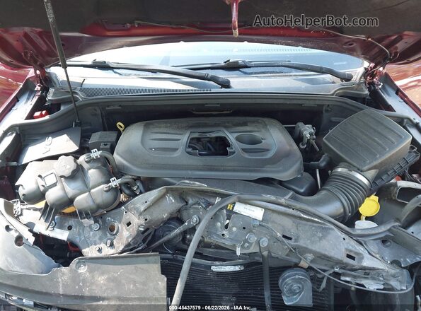 1C4RJFBG7HC788268 2017 JEEP GRAND CHEROKEE Burgundy უკანა ხედი