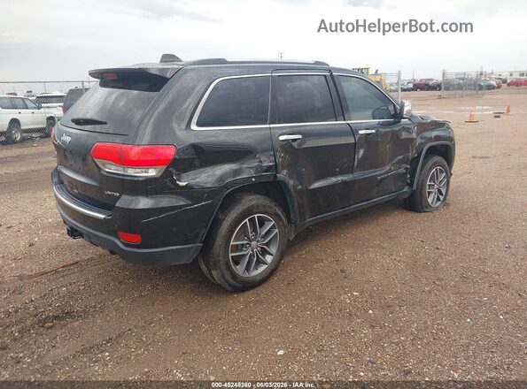1C4RJFBG7HC880089 2017 JEEP GRAND CHEROKEE Черный Задняя правая четверть