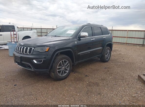 1C4RJFBG7HC880089 2017 JEEP GRAND CHEROKEE Черный Передняя левая четверть
