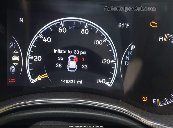 1C4RJFBG7HC880089 2017 JEEP GRAND CHEROKEE Черный 