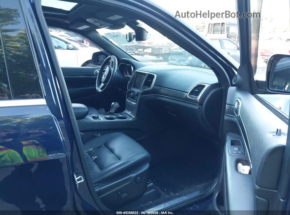 1C4RJFBG7JC102381 2018 JEEP GRAND CHEROKEE Blue Widok wnętrza z przodu