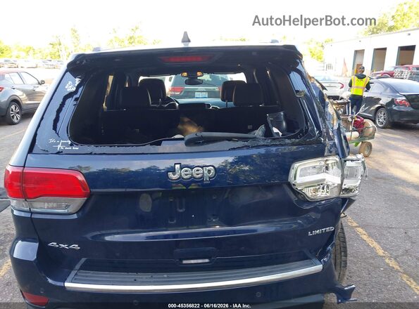 1C4RJFBG7JC102381 2018 JEEP GRAND CHEROKEE Blue Widok z przodu
