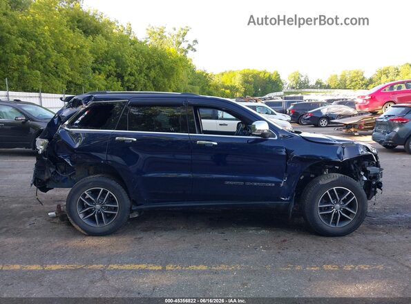 1C4RJFBG7JC102381 2018 JEEP GRAND CHEROKEE Blue Widok wnętrza z tyłu