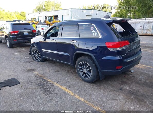 1C4RJFBG7JC102381 2018 JEEP GRAND CHEROKEE Blue Tył lewy