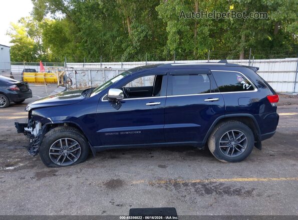 1C4RJFBG7JC102381 2018 JEEP GRAND CHEROKEE Blue Widok wnętrza 360 stopni