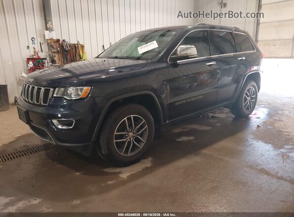 1C4RJFBG7JC259506 2018 JEEP GRAND CHEROKEE Dark Blue Vista tres cuartos delantera izquierda