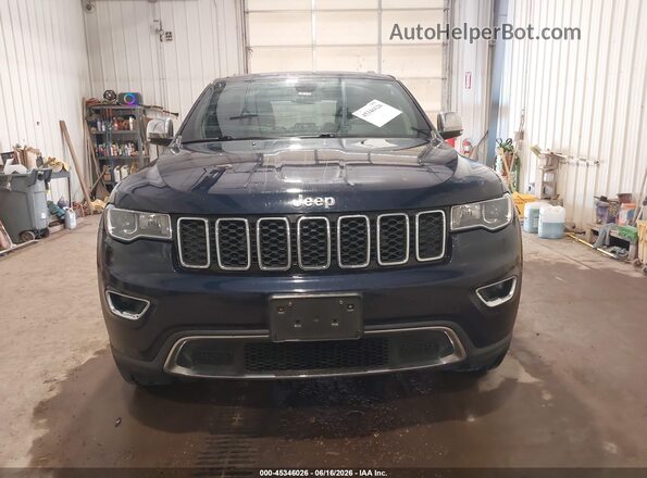1C4RJFBG7JC259506 2018 JEEP GRAND CHEROKEE Dark Blue Vista del cuadro de instrumentos