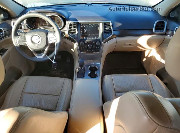 1C4RJFBG7JC338044 2018 JEEP GRAND Темно-бордовый Вид панели приборов