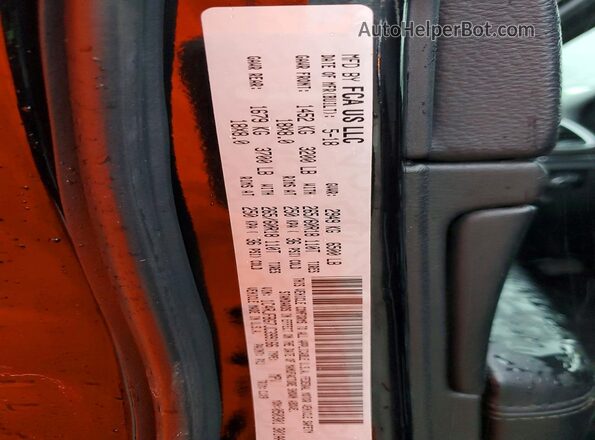 1C4RJFBG7JC399166 2018 JEEP GRAND Черный 