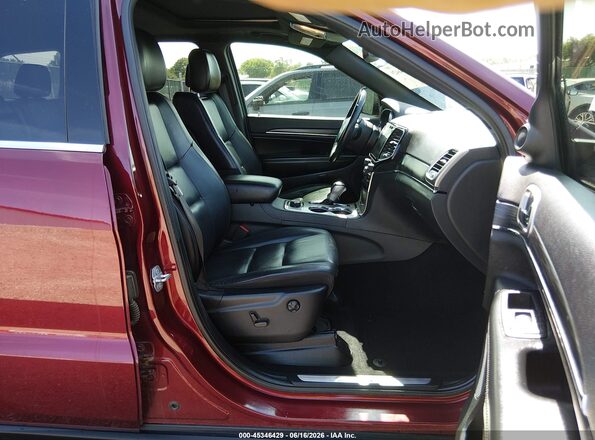 1C4RJFBG7KC714646 2019 JEEP GRAND CHEROKEE Maroon Vista interior delantera