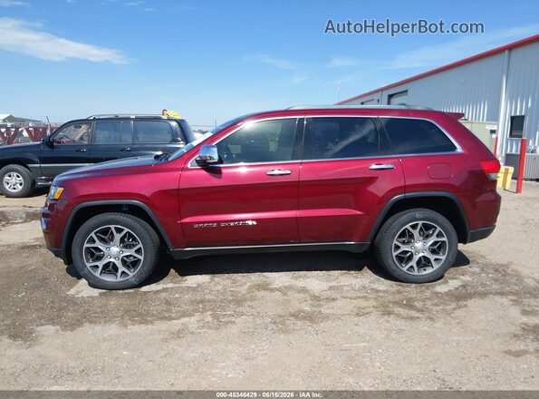 1C4RJFBG7KC714646 2019 JEEP GRAND CHEROKEE Maroon Vista interior de 360 grados