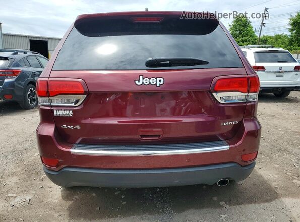 1C4RJFBG7LC237931 2020 JEEP GRAND Maroon Vista trasera