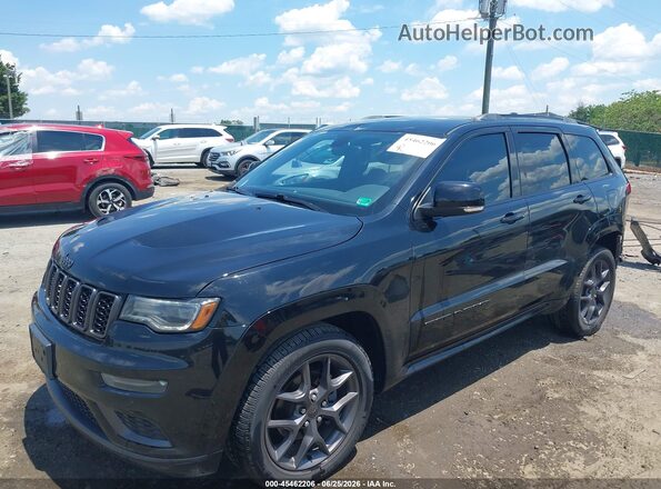 1C4RJFBG7LC325751 2020 JEEP GRAND CHEROKEE Black Առջևի ձախ երեք քառորդ տեսարան