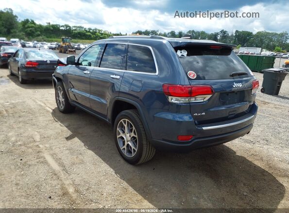 1C4RJFBG7MC615943 2021 JEEP GRAND CHEROKEE Dark Blue Tył lewy