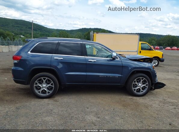 1C4RJFBG7MC615943 2021 JEEP GRAND CHEROKEE Dark Blue Widok wnętrza z tyłu
