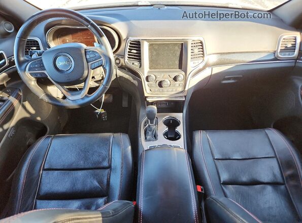 1C4RJFBG8GC405162 2016 JEEP GRAND Charcoal Widok deski rozdzielczej