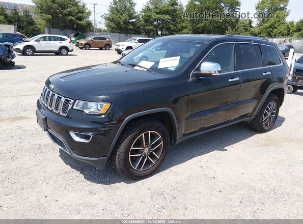 1C4RJFBG8HC776839 2017 JEEP GRAND CHEROKEE Black Передня ліва чверть