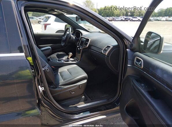 1C4RJFBG8HC776839 2017 JEEP GRAND CHEROKEE Black Вид салону спереду