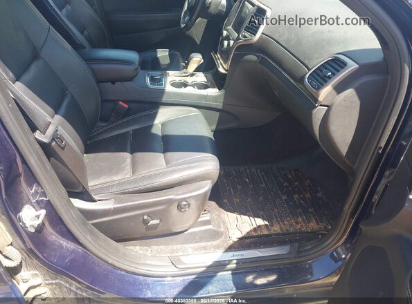 1C4RJFBG8HC880554 2017 JEEP GRAND CHEROKEE Dark Blue Vista interior delantera