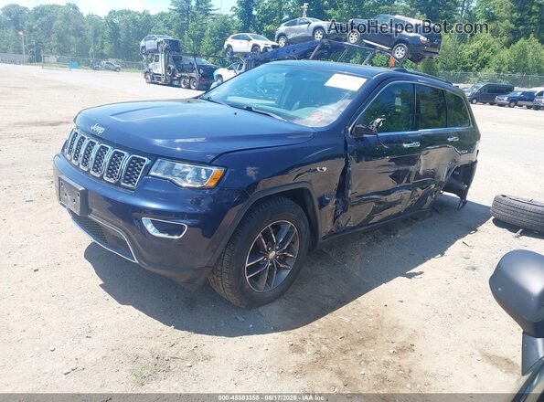 1C4RJFBG8HC880554 2017 JEEP GRAND CHEROKEE Dark Blue Vista tres cuartos delantera izquierda
