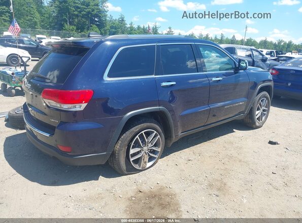 1C4RJFBG8HC880554 2017 JEEP GRAND CHEROKEE Dark Blue Trasero derecho