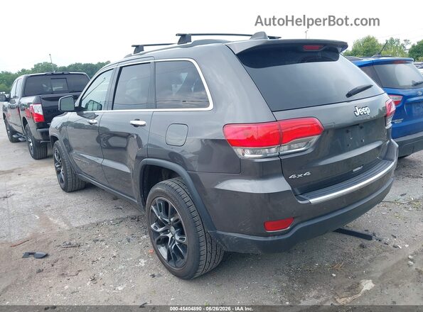 1C4RJFBG8HC902052 2017 JEEP GRAND CHEROKEE Gray Trasero izquierdo