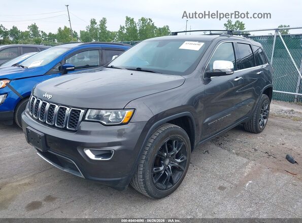 1C4RJFBG8HC902052 2017 JEEP GRAND CHEROKEE Gray Vista tres cuartos delantera izquierda