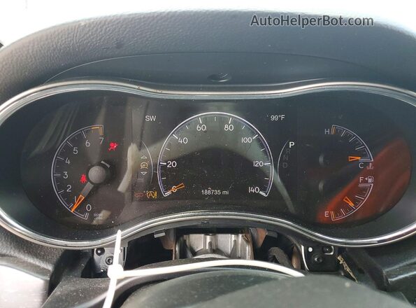 1C4RJFBG8JC262933 2018 JEEP GRAND Gray Սարքավորումների վահանակի տեսք