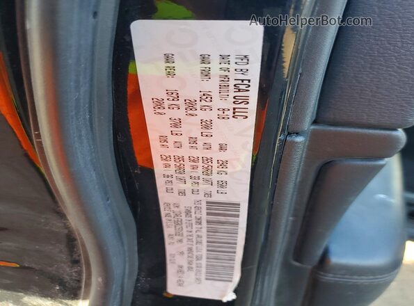 1C4RJFBG8KC531692 2019 JEEP GRAND Black Вид наклейки з VIN-кодом