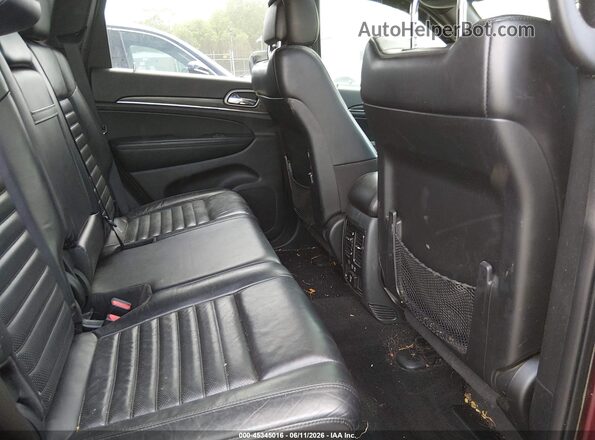 1C4RJFBG8KC606925 2019 JEEP GRAND CHEROKEE Maroon VIN კოდის სტიკერის ხედი