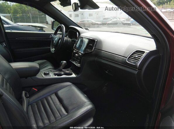 1C4RJFBG8KC606925 2019 JEEP GRAND CHEROKEE Maroon წინა სალონის ხედი