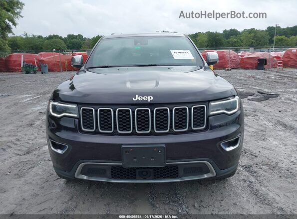 1C4RJFBG8KC608707 2019 JEEP GRAND CHEROKEE Черный Вид щитка приборов