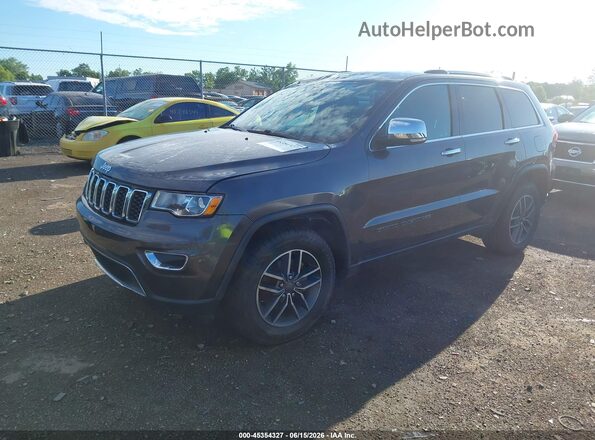 1C4RJFBG8KC711996 2019 JEEP GRAND CHEROKEE Серый Передняя левая четверть