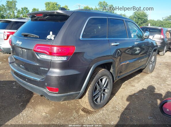 1C4RJFBG8KC711996 2019 JEEP GRAND CHEROKEE Серый Задняя правая четверть