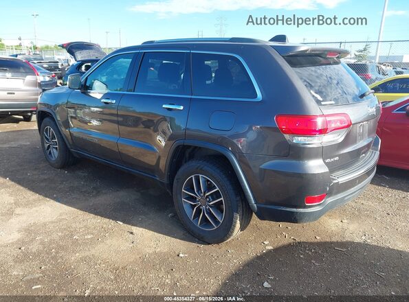 1C4RJFBG8KC711996 2019 JEEP GRAND CHEROKEE Серый Задняя левая четверть