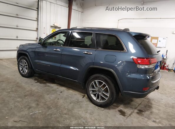 1C4RJFBG8LC296289 2020 JEEP GRAND CHEROKEE Синий Задняя левая четверть