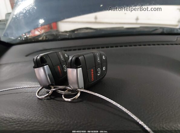 1C4RJFBG8LC296289 2020 JEEP GRAND CHEROKEE Синий Вид панели приборов