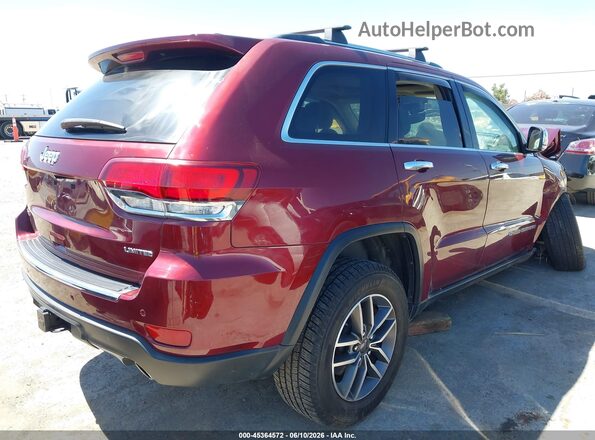 1C4RJFBG8LC434008 2020 JEEP GRAND CHEROKEE Red Հետևի աջ
