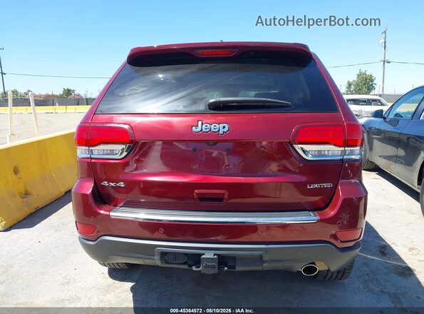 1C4RJFBG8LC434008 2020 JEEP GRAND CHEROKEE Red 