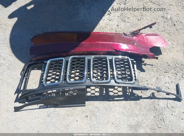 1C4RJFBG8LC434008 2020 JEEP GRAND CHEROKEE Red Սարքավորումների վահանակի տեսք