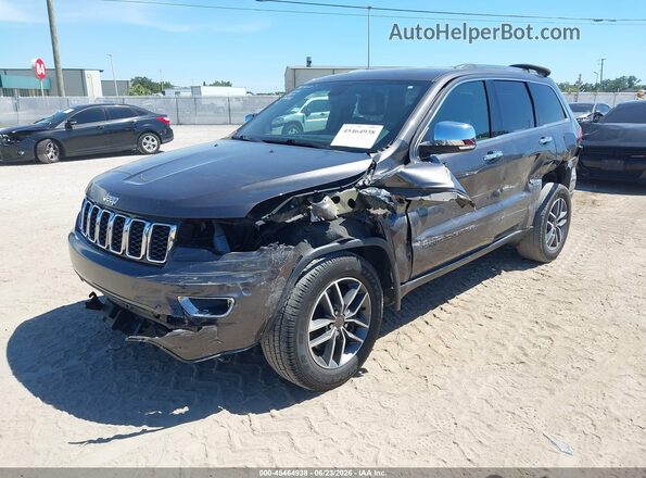 1C4RJFBG8MC664763 2021 JEEP GRAND CHEROKEE Gray Front view