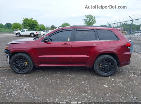 1C4RJFBG8MC768184 2021 JEEP GRAND CHEROKEE Темно-бордовый Панорамный вид салона 360°
