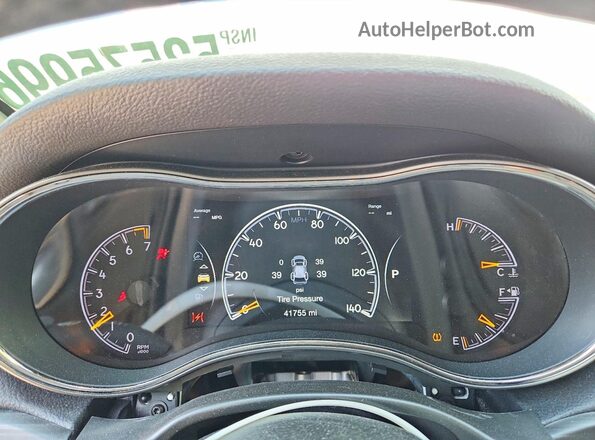 1C4RJFBG8MC831767 2021 JEEP GRAND White ხელსაწყოთა პანელის ხედი