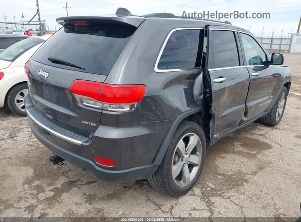 1C4RJFBG9GC303255 2016 JEEP GRAND CHEROKEE Gray Trasero derecho