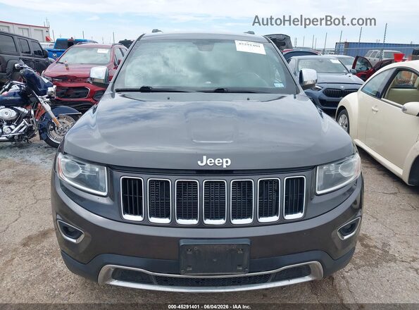 1C4RJFBG9GC303255 2016 JEEP GRAND CHEROKEE Gray Vista del cuadro de instrumentos