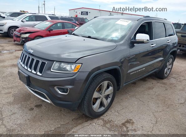 1C4RJFBG9GC303255 2016 JEEP GRAND CHEROKEE Gray Vista tres cuartos delantera izquierda