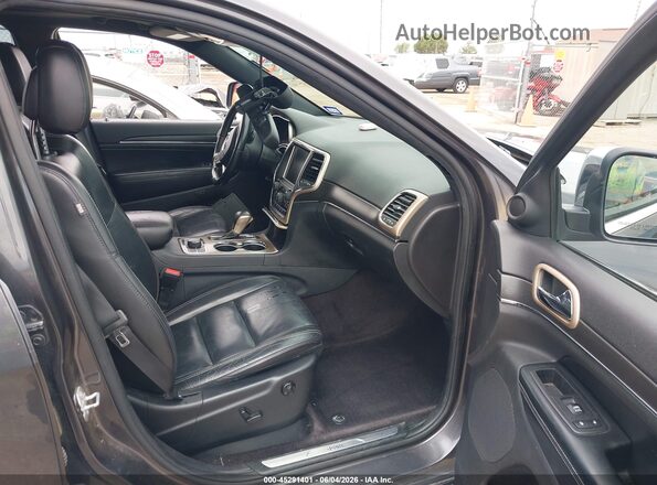1C4RJFBG9GC303255 2016 JEEP GRAND CHEROKEE Gray Vista interior delantera