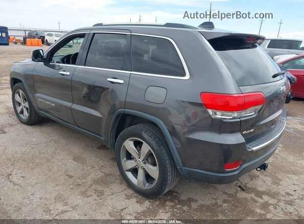 1C4RJFBG9GC303255 2016 JEEP GRAND CHEROKEE Gray Trasero izquierdo