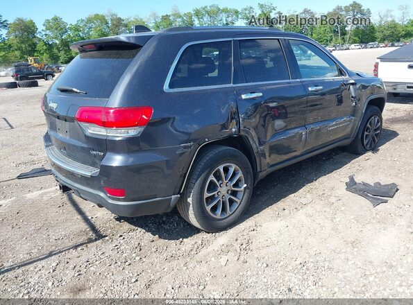 1C4RJFBG9GC366100 2016 JEEP GRAND CHEROKEE Dark Blue Задняя правая четверть