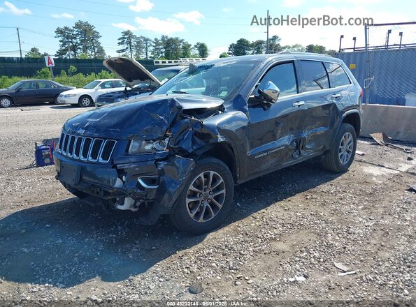 1C4RJFBG9GC366100 2016 JEEP GRAND CHEROKEE Dark Blue Передняя левая четверть